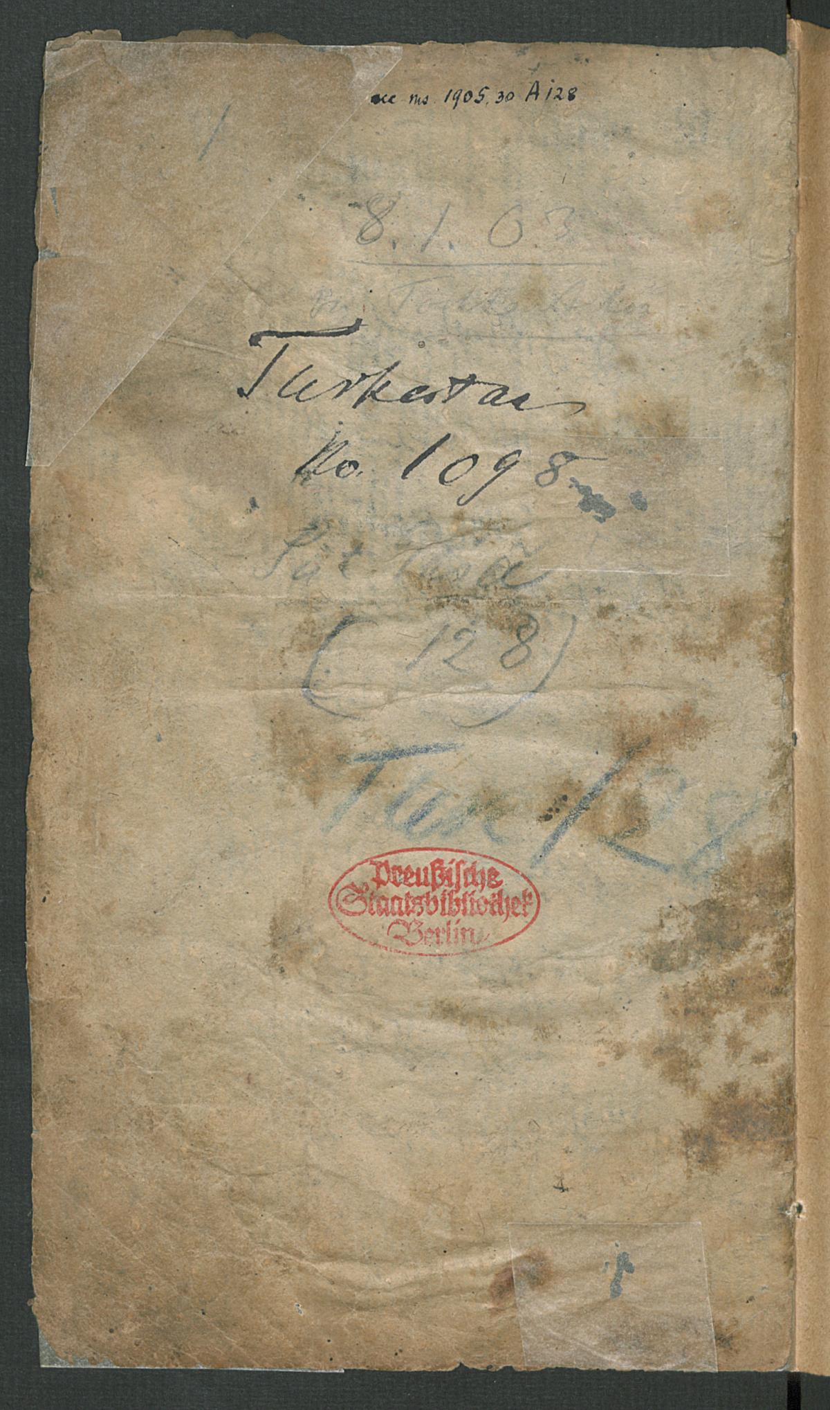 Handschriftensammlung Hartmann - CrossAsia Themenportal